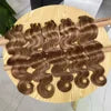 GDY Colored Vietnamese Body Wave 100% Remy Hair Extension Bundles Vendor Black Brown Blond Red Human Hair Weave Bundles