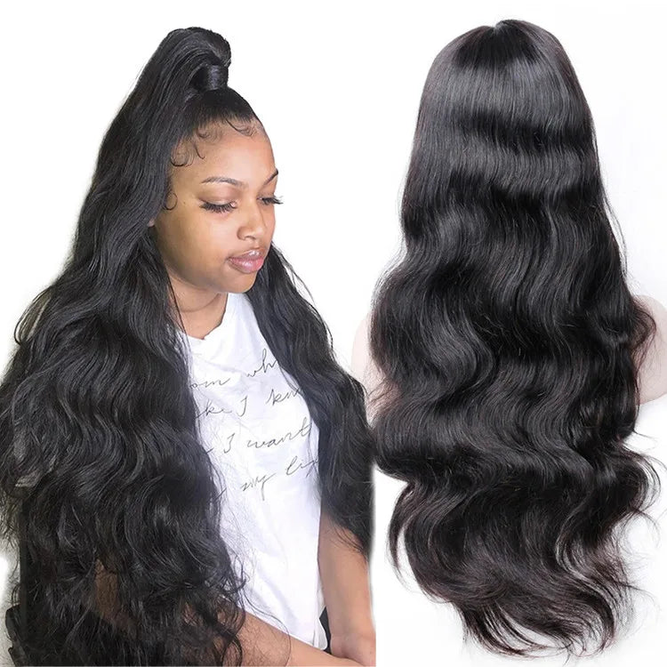 Glueless Lace Front Wigs for Black Women 99j Burgundy Color Preplucked Human Hair Wigs 360 Full Lace Water Wave hd Frontal Wig