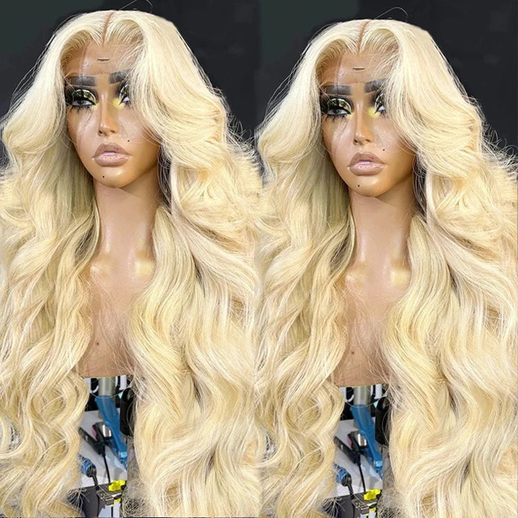 Glueless Lace Front Wigs for Black Women 99j Burgundy Color Preplucked Human Hair Wigs 360 Full Lace Water Wave hd Frontal Wig