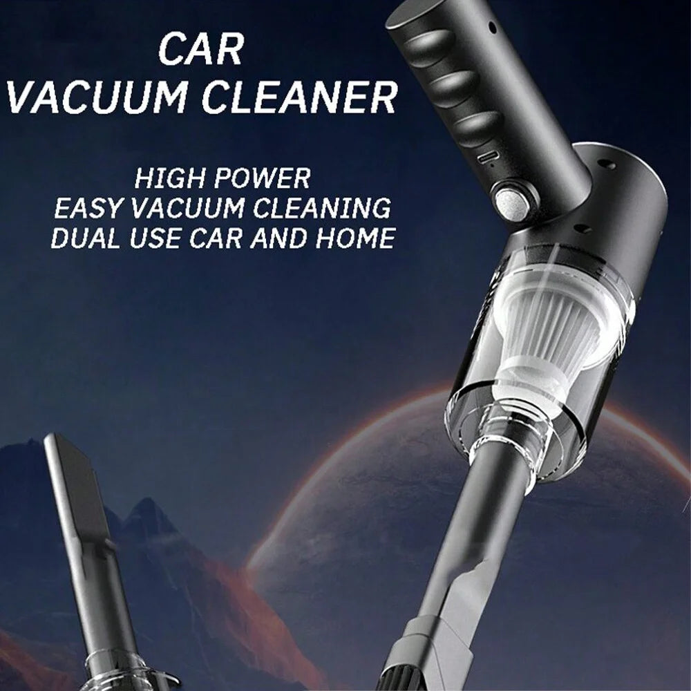 Vacuum Cleaner in Car Vacuum Cleaner Combination USB Charging Car Household with Fully Automatic High Power Powerful Cleaning