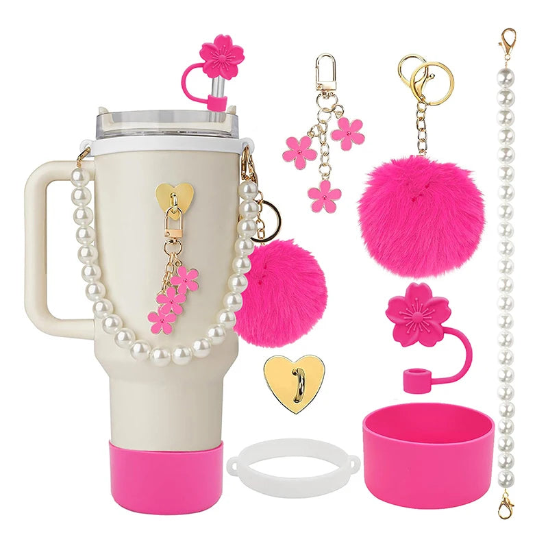 Compatible With Stanley Cup Accessories Set, Stanley Accessories 40 Oz, Accesorios Stanley With Food-Grade Stanley Straw Cover