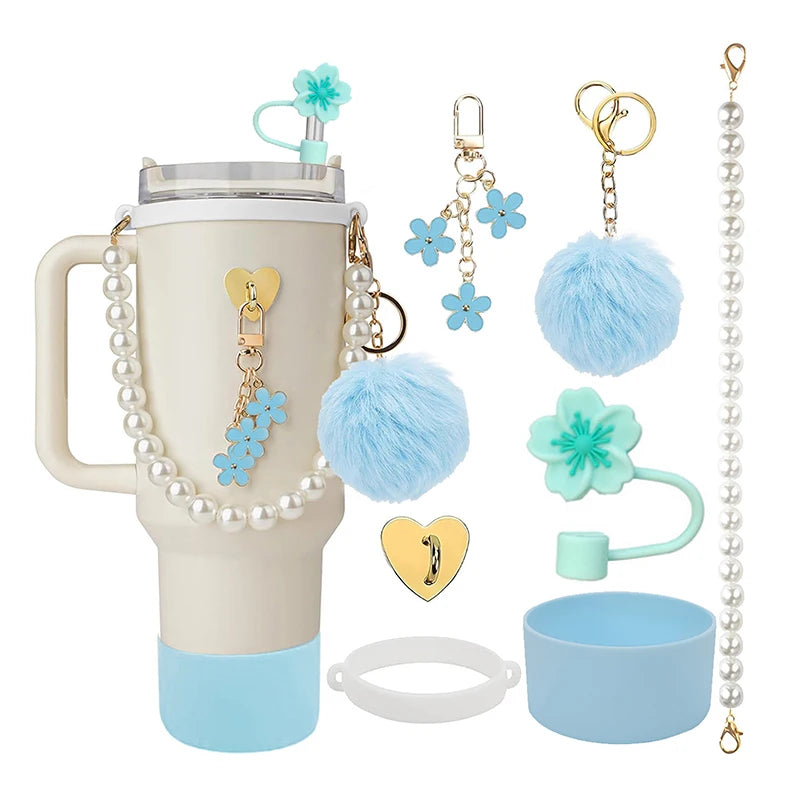 Compatible With Stanley Cup Accessories Set, Stanley Accessories 40 Oz, Accesorios Stanley With Food-Grade Stanley Straw Cover