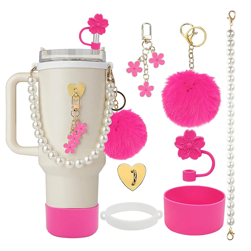 Compatible With Stanley Cup Accessories Set, Stanley Accessories 40 Oz, Accesorios Stanley With Food-Grade Stanley Straw Cover