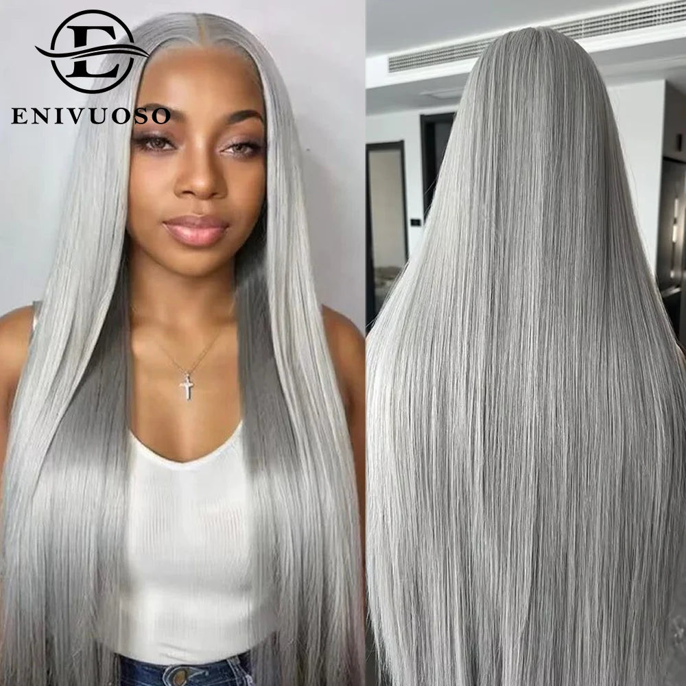 13x4 Light Pink Lace Front Wig Pre Plucked Colored Bone Straight Lace Wigs For Women 30 Inch Long Straight Cosplay Party Wigs