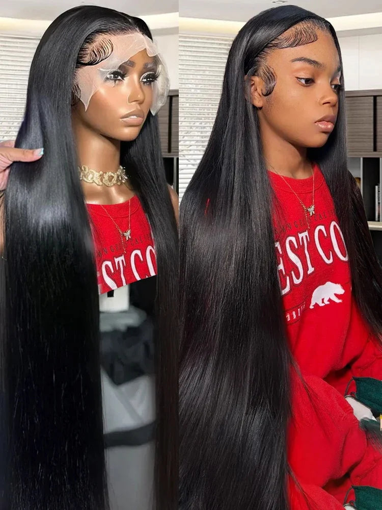9x6 7x5 5X5 Straight Pre Cut Glueless Wig 100% Human Hair Ready To Wear And Go PrePlucked HD Lace Wigs 13x4 13x6 Lace Front Wigs