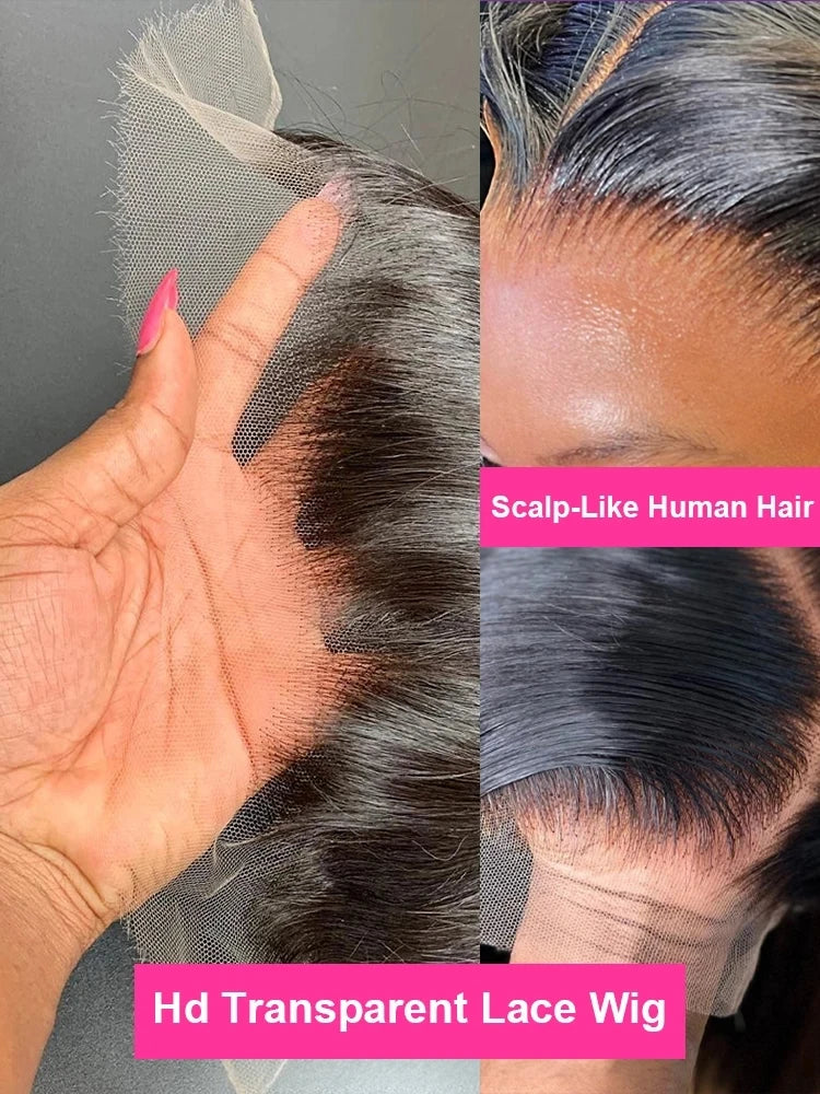 9x6 7x5 5X5 Straight Pre Cut Glueless Wig 100% Human Hair Ready To Wear And Go PrePlucked HD Lace Wigs 13x4 13x6 Lace Front Wigs