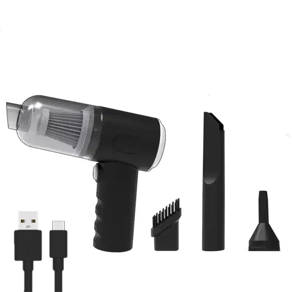 Vacuum Cleaner in Car Vacuum Cleaner Combination USB Charging Car Household with Fully Automatic High Power Powerful Cleaning