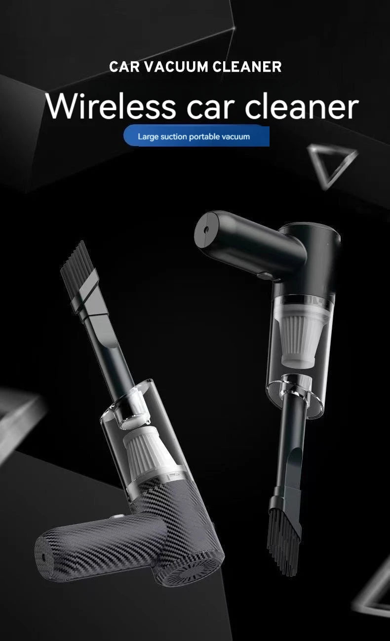 Vacuum Cleaner in Car Vacuum Cleaner Combination USB Charging Car Household with Fully Automatic High Power Powerful Cleaning